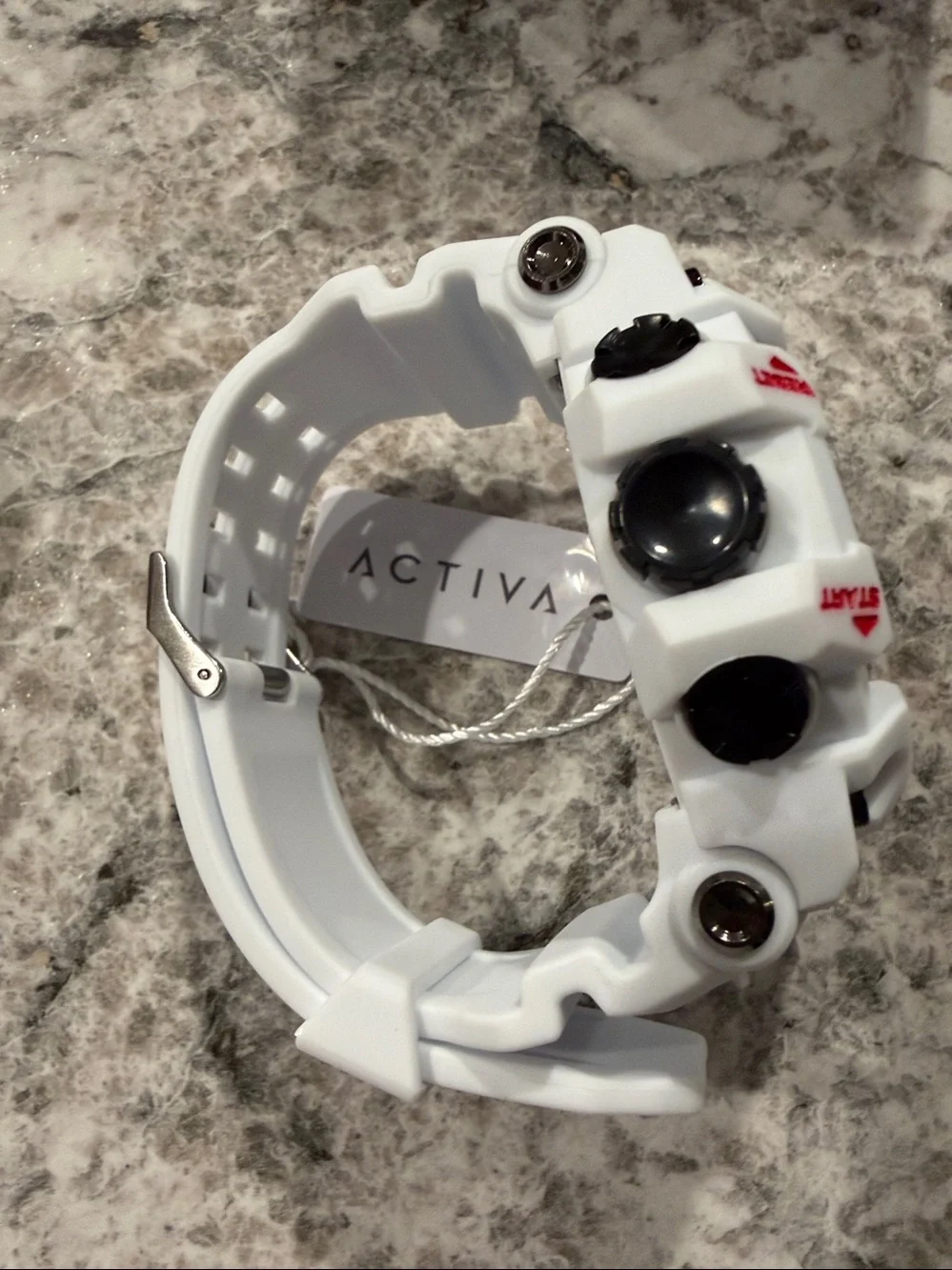 Activa X Invicta Digital Summit Unisex Watch 50mm White ACW8082-016 New w/Box